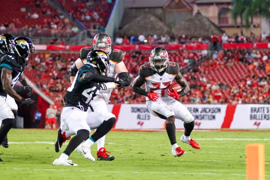Bucs Rb Ronald Jones - Photo By Mary Holt/Pr