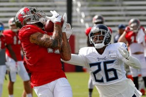 Sr'S Fab 5: Howard A Pro Bowler In The Making; Fulton And Bucs Wrs Stand Out 2 Bucs Wr Mike Evans - Photo By: Cliff Welch/Pr