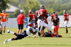 Sr'S Fab 5: Howard A Pro Bowler In The Making; Fulton And Bucs Wrs Stand Out 4 Bucs Wr Chris Godwin - Photo By: Cliff Welch/Pr
