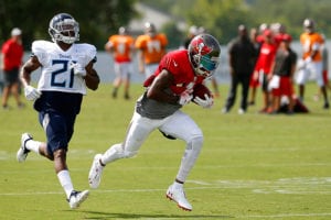 Sr'S Fab 5: Howard A Pro Bowler In The Making; Fulton And Bucs Wrs Stand Out 3 Bucs Wr Desean Jackson - Photo By: Cliff Welch/Pr