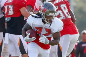 Sr'S Fab 5: Ronde Still Believes In Hargreaves, Likes Bucs Rookie Cbs 3 Bucs Rb Jacquizz Rodgers - Photo By: Cliff Welch/Pr