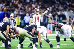 Bucs Qb Ryan Fitzpatrick - Photo By: Mary Holt/Pr