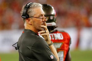 Bucs Head Coach Dirk Koetter - Photo By: Cliff Welch/Pr