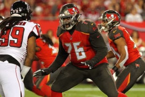 Bucs' Smith Plans To Be More Outspoken With His Leadership 3 Bucs Lt Donovan Smith - Photo By: Cliff Welch/Pr