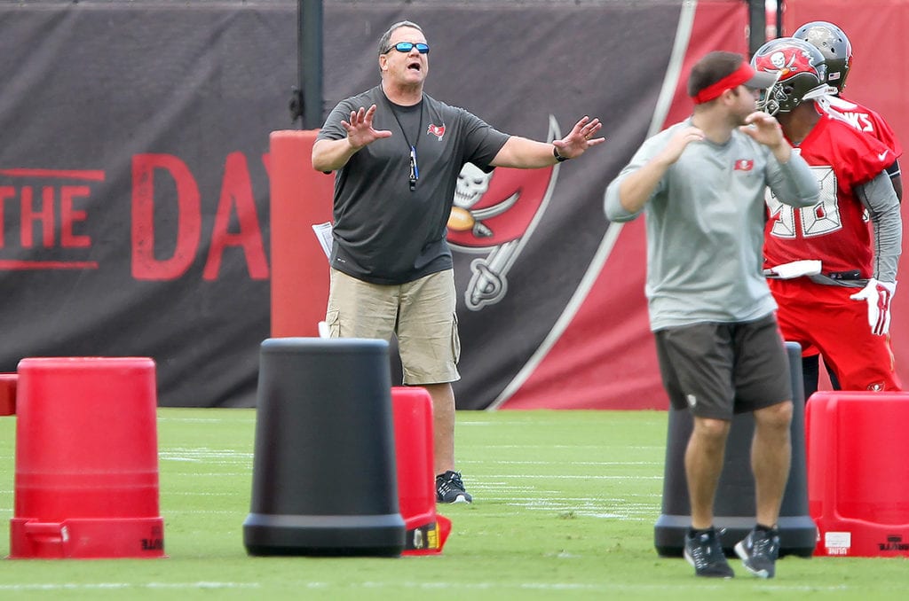 Bucs Defensive Coordinator Mark Duffner - Photo By: Cliff Welch/Pr