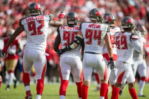 Bucs D-Linemen Will Gholston, Jason Pierre-Paul And Carl Nassib