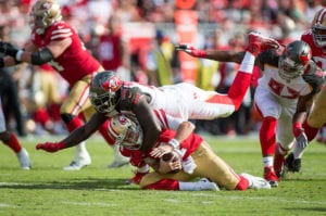 Bucs De Jason Pierre-Paul - Photo By: Mary Holt/Pr