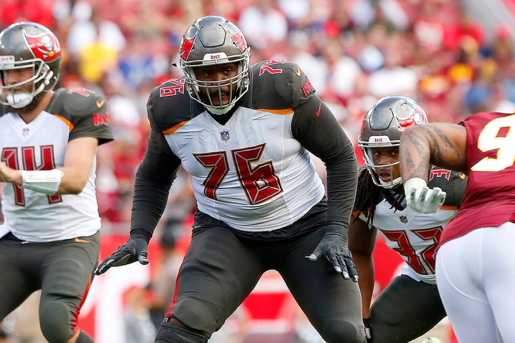 Bucs Lt Donovan Smith - Photo By: Cliff Welch/Pr