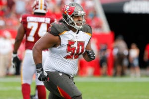 Sr'S Fab 5: Bucs Are Hardly Bad Ass; Don'T Give Smith An Extension 2 Bucs Dt Vita Vea - Photo By: Cliff Welch/Pr