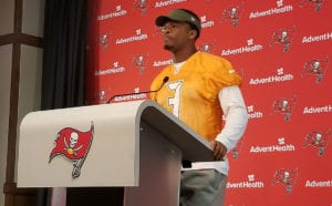 Winston Can'T Contain Excitement For Training Camp 2 Qb Jameis Winston – Photo By: Taylor Jenkins/Pr