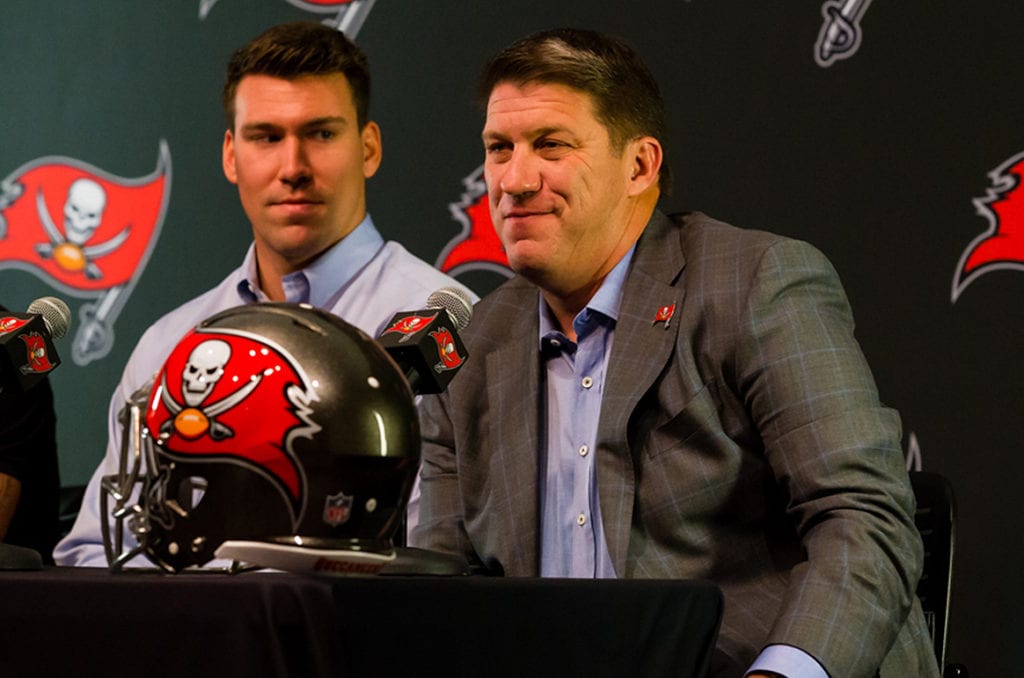 Bucs Gm Jason Licht - Photo By: Cliff Welch/Pr