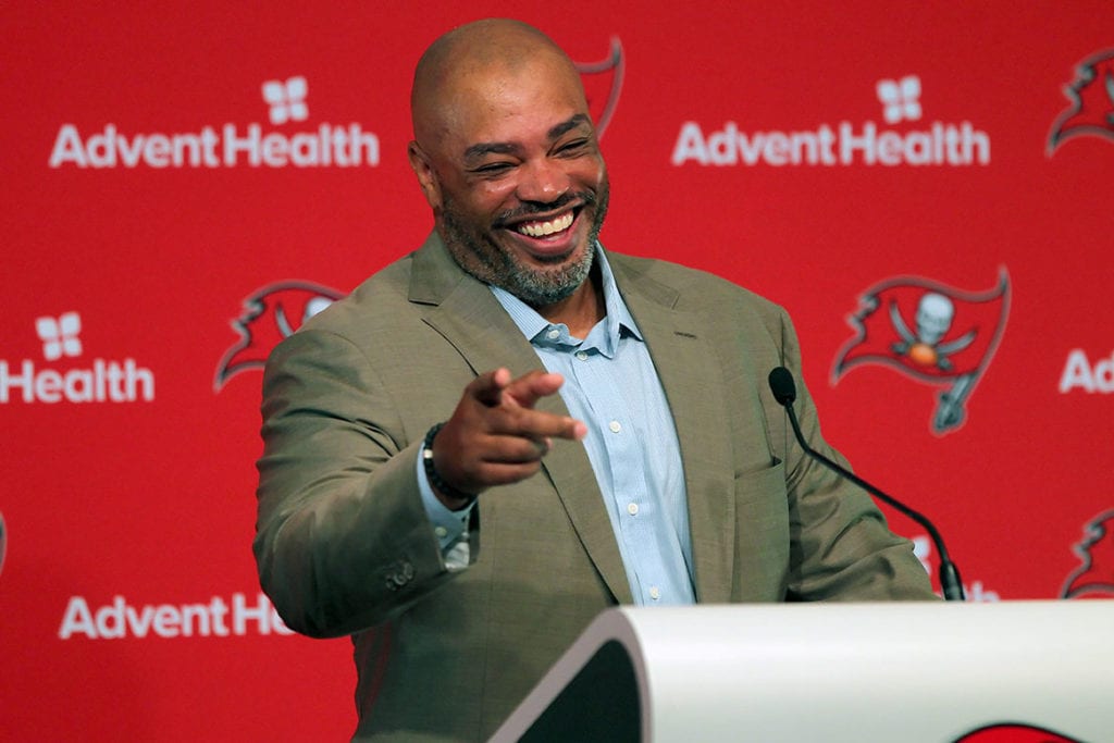 Bucs' Assistant Head Coach Harold Goodwin