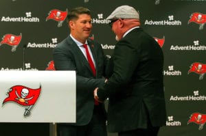 Bucs Gm Jason Licht And Head Coach Bruce Arians