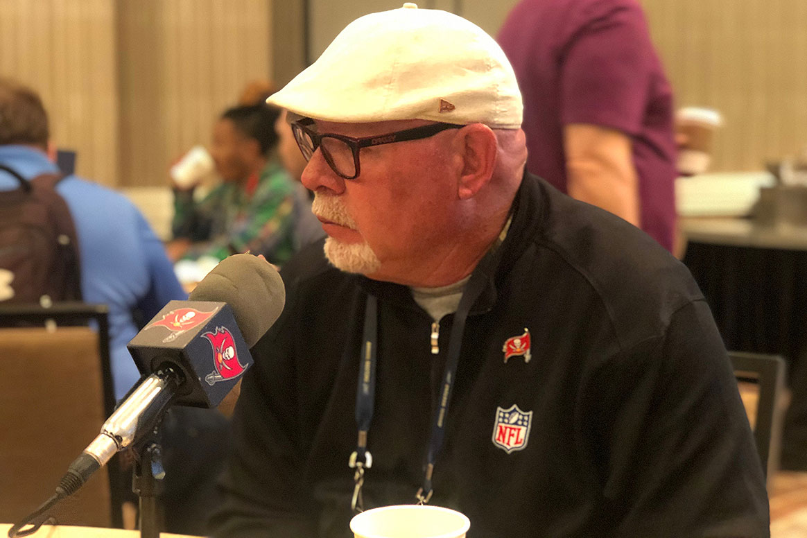 Bucs Head Coach Bruce Arians