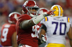 Bucs Monday Mailbag: Draft Trades, David'S Role, Burns And Bush 3 Alabama Dt Quinnen Williams