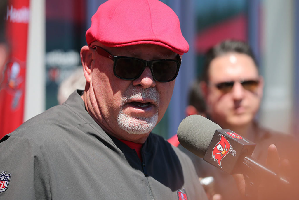 Bucs Head Coach Bruce Arians