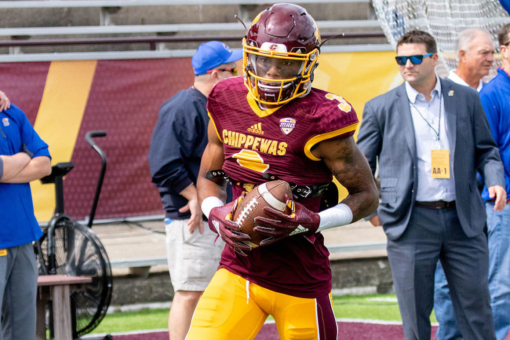 Central Michigan Cb Sean Bunting