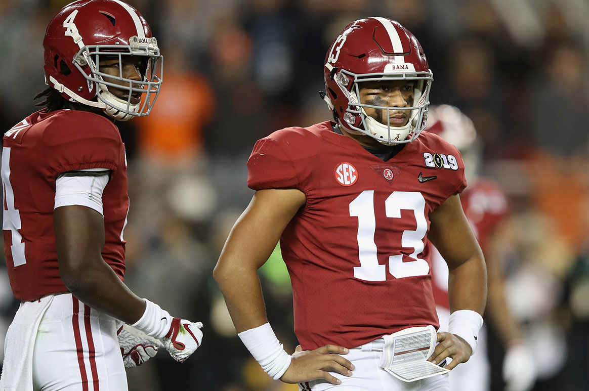 Alabama Wr Jerry Jeudy And Qb Tua Tagovailoa