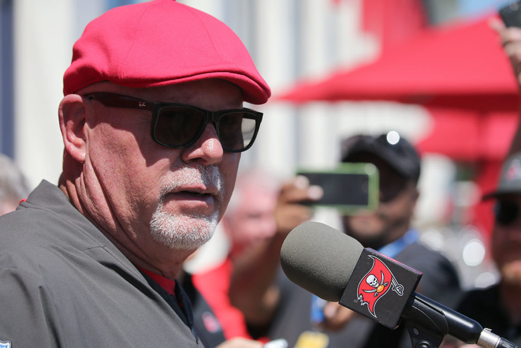 Bucs Head Coach Bruce Arians