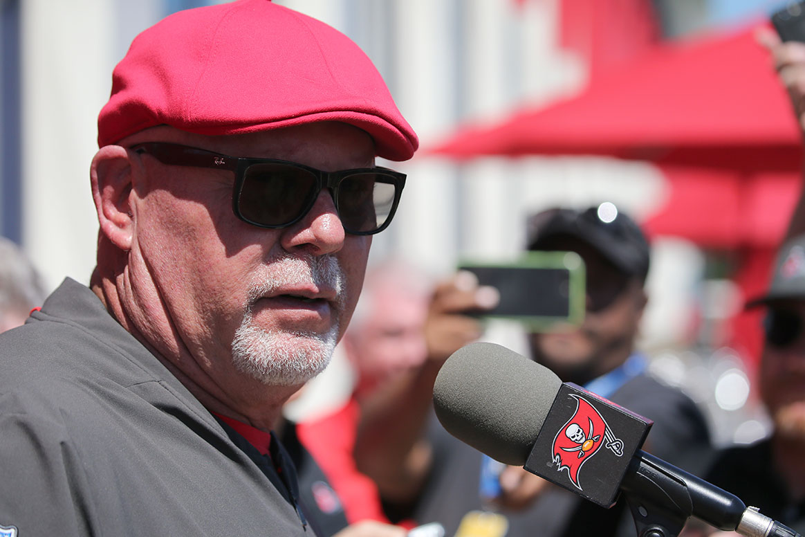 Bucs Head Coach Bruce Arians