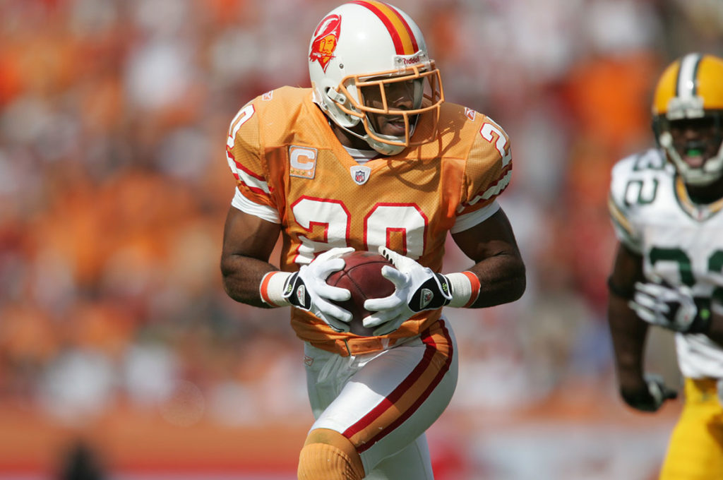 Former Bucs Cb Ronde Barber Creamsicle