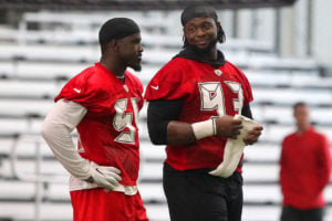 Bucks LB Labonte David and Dt Gerald McCoy