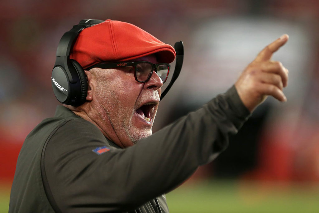 Bucs Head Coach Bruce Arians