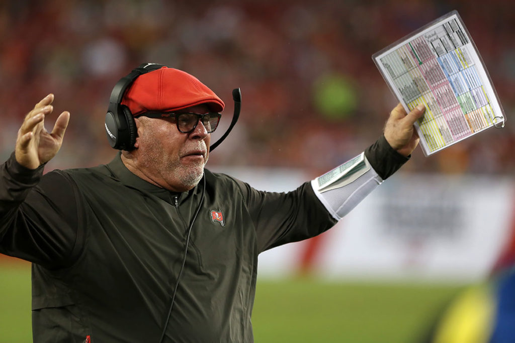 Bucs Head Coach Bruce Arians