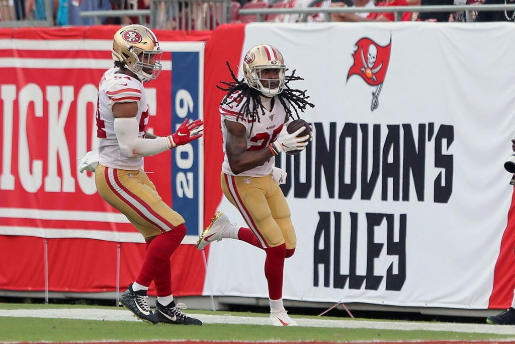 49Ers Cb Richard Sherman Bucs - Photo By: Cliff Welch/Pr