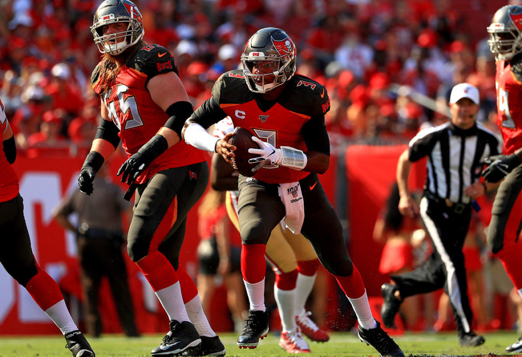 Bucs Qb Jameis Winston And Rg Alex Cappa