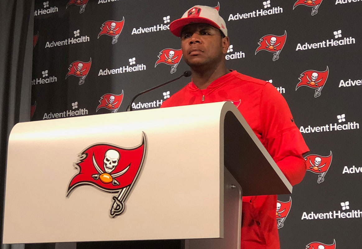 Bucs Oc Byron Leftwich – Photo By: Pewterreport.om