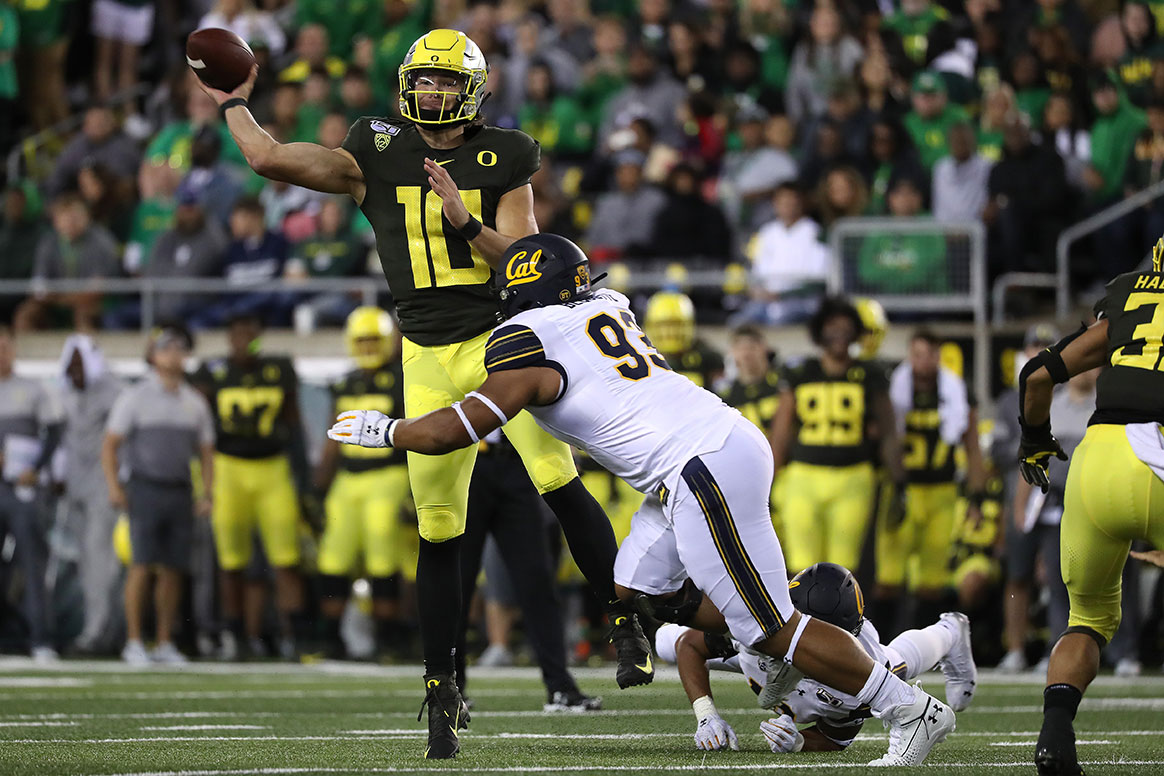 Oregon Qb Justin Herbert