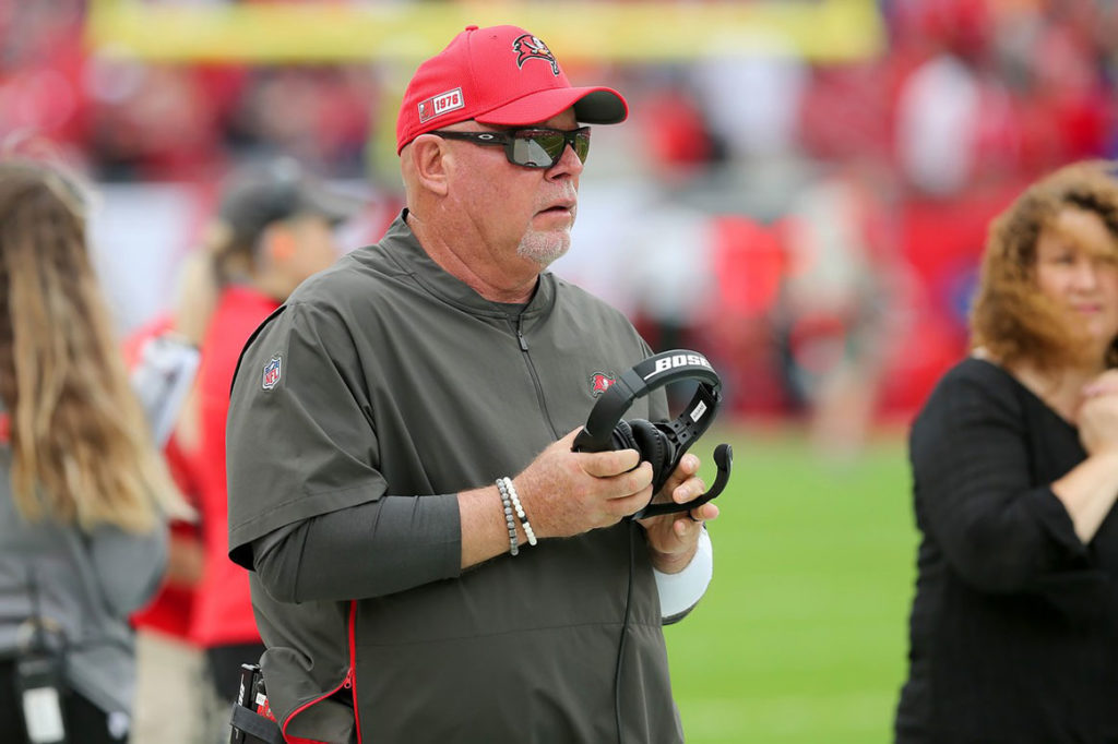 Bucs Hc Bruce Arians – Photo By: Cliff Welch/Pr