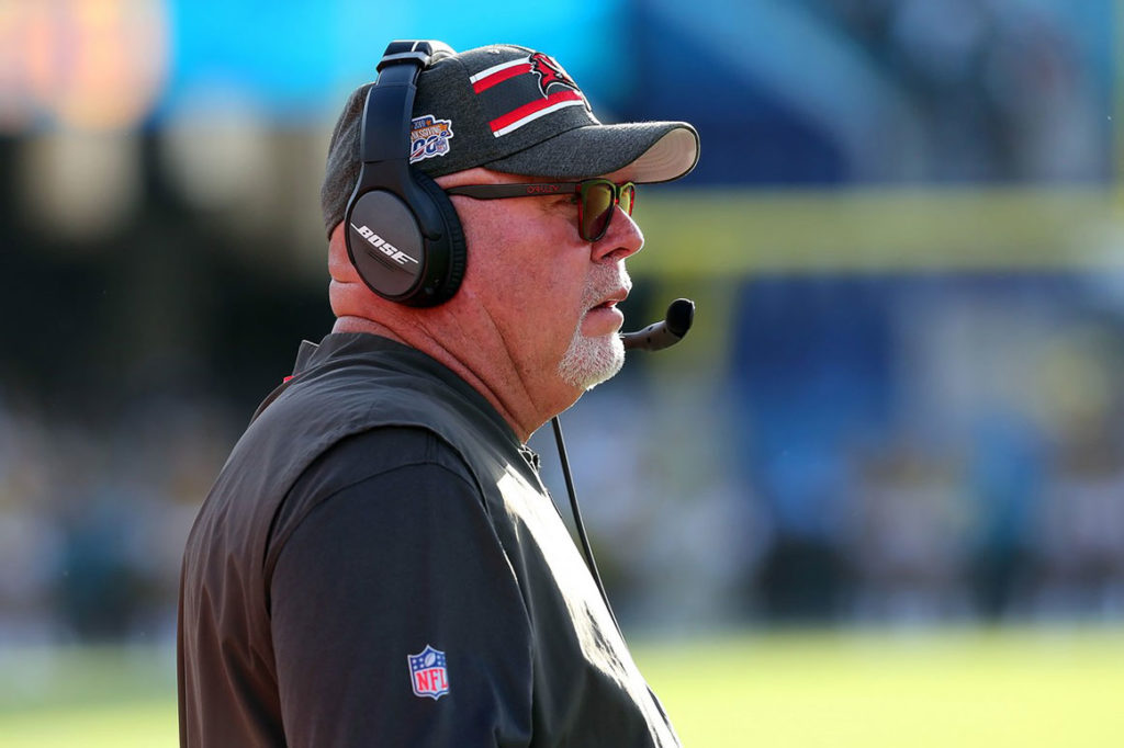 Bucs Hc Bruce Arians – Photo By: Cliff Welch/Pr