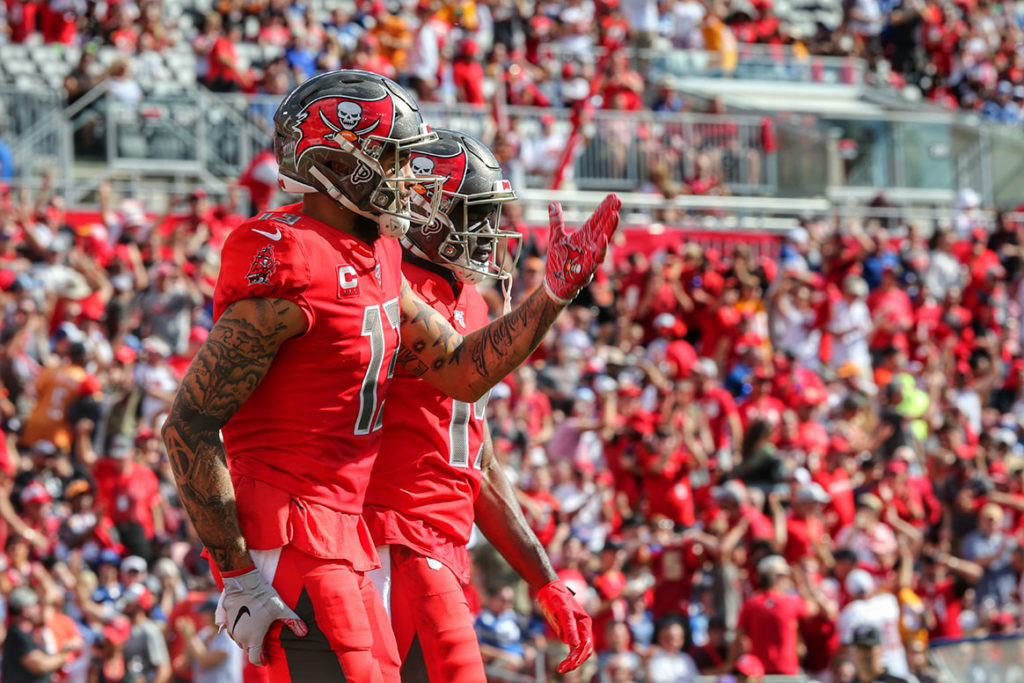 Bucs Wrs Mike Evans And Chris Godwin