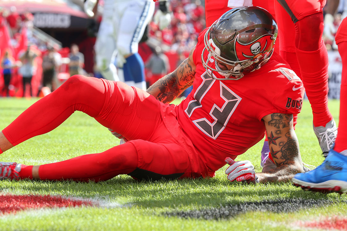 Bucs Wr Mike Evans – Photo By: Cliff Welch/Pr