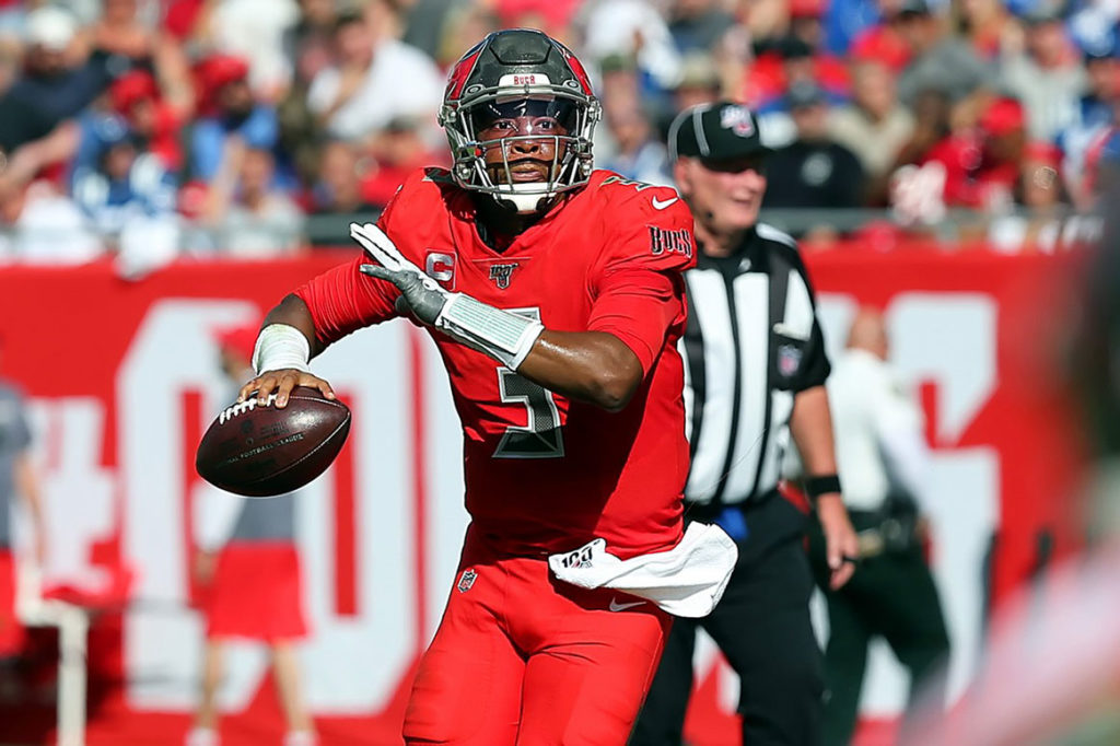 Bucs Qb Jameis Winston – Photo By: Cliff Welch/Pr