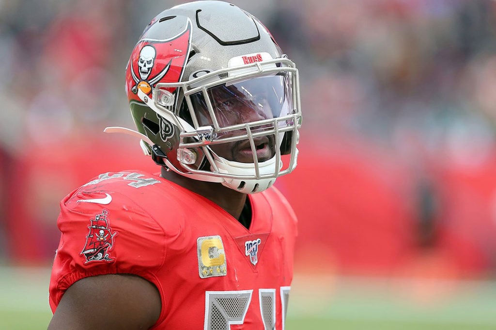 Lavonte David Thought His Time Was Up Before Becoming &Amp;Quot;The Standard&Amp;Quot; 3 Bucs Ilb Lavonte David