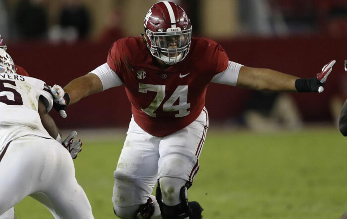 Alabama Ot Jedrick Wills – Photo: University Of Alabama