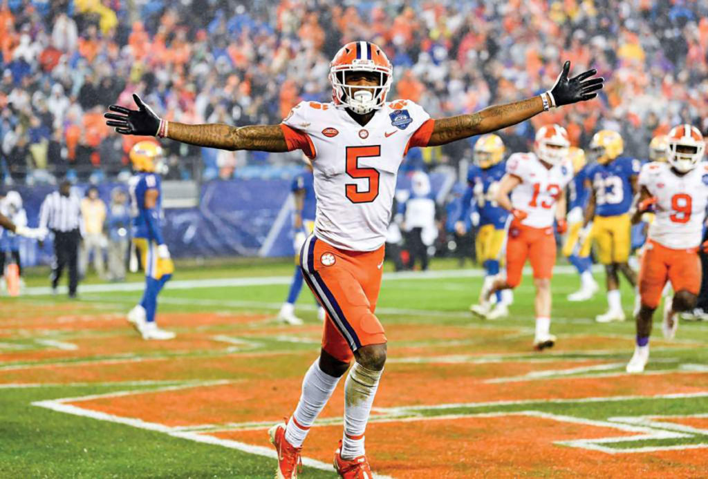 Wr Tee Higgins – Photo: Clemson Athletics