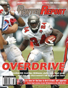 Sr'S Fab 5: 10 Big Bucs Draft Questions (And Answers) 3 Former Bucs Rb Cadillac Williams