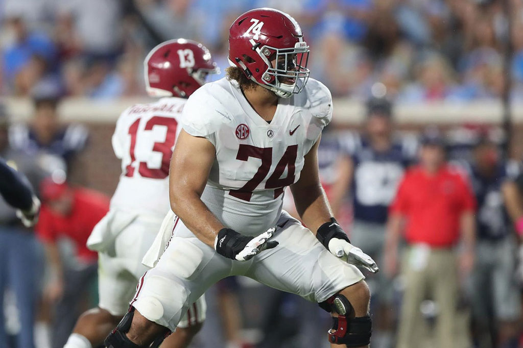 Alabama Ot Jedrick Wills