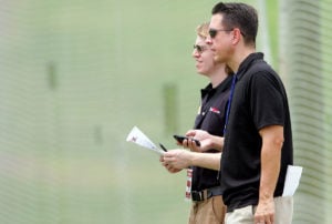 Scott Reynolds And Charlie Campbell At Img Academy