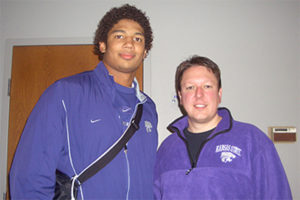 Scott Reynolds And Ksu Qb Josh Freeman