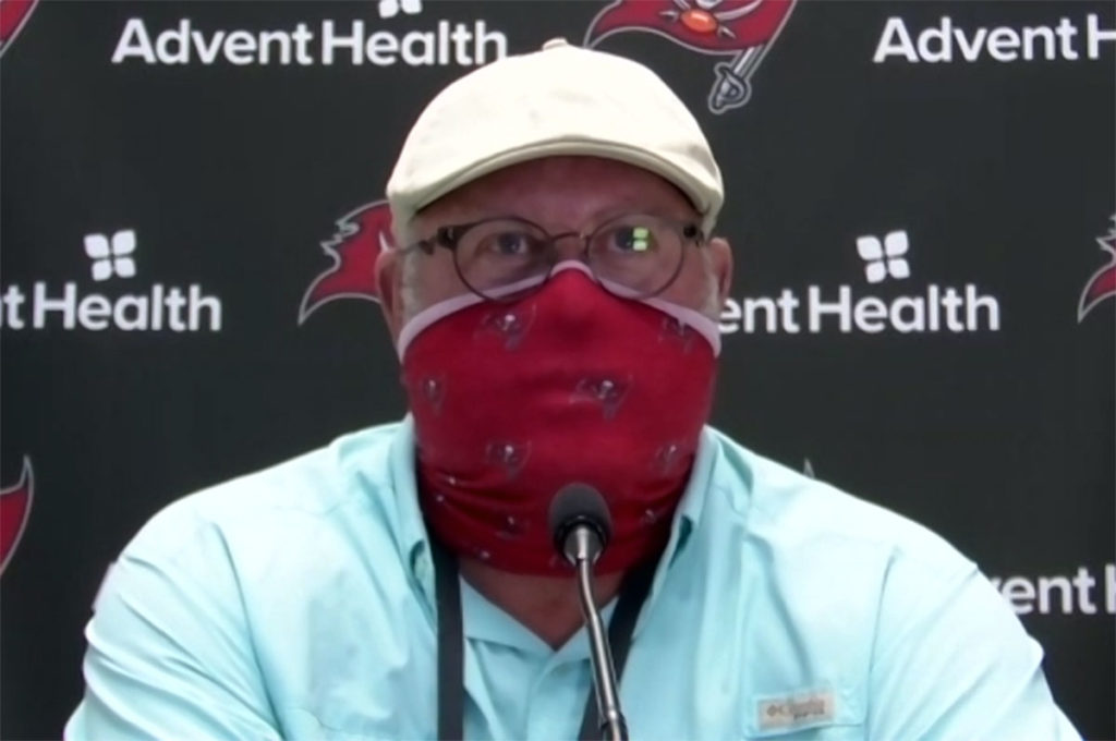 Bucs Head Coach Bruce Arians