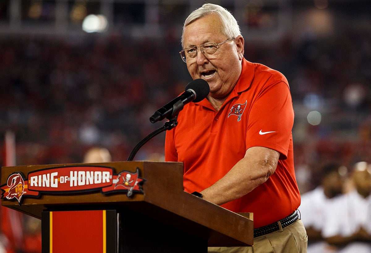 Bucs Radio Voice Gene Deckerhoff