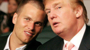 Bucs Qb Tom Brady And President Donald Trump