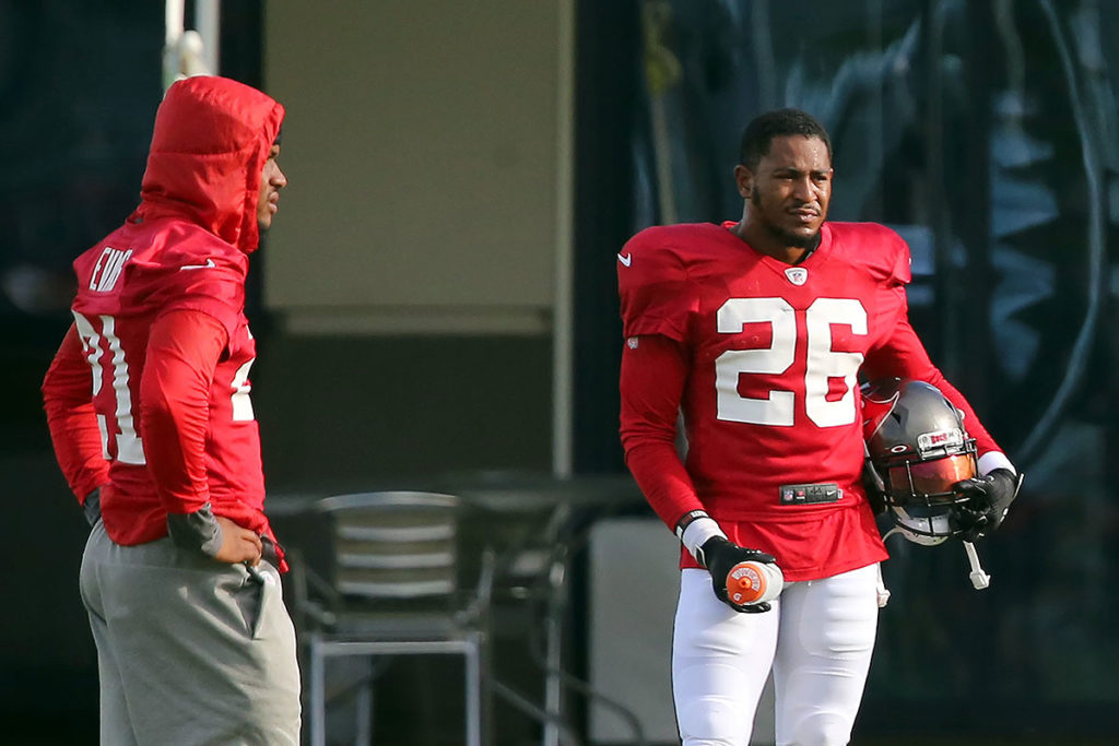 Bucs Safeties Justin Evans And Andrew Adams