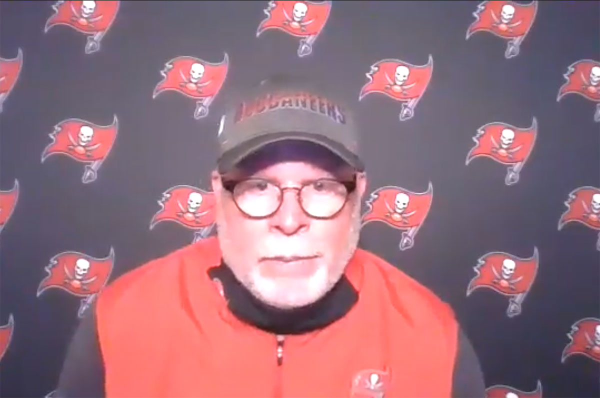 Bucs Head Coach Bruce Arians