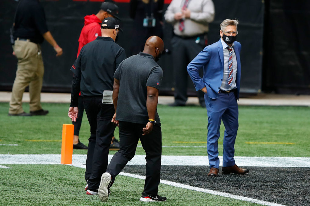 Falcons Hc Dan Quinn And Gm Thomas Dimitroff